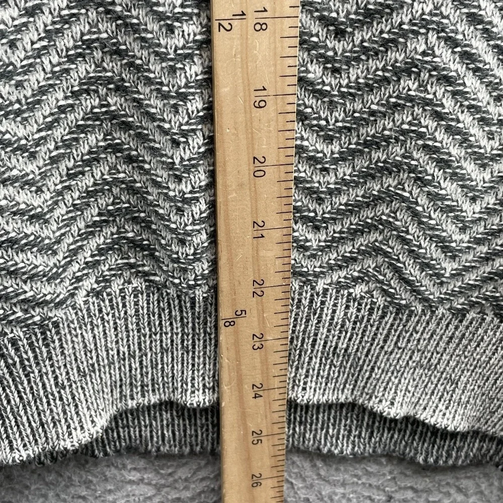 VTG Expressions Sweater Men's Medium Chevron Chunky Cabin Grandpa Cozy‎ Gorpcore